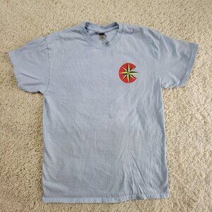 Gildan Colorado T-Shirt Medium Light Blue Heavy‎ Cotton Crazy Palmetto